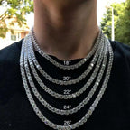 CZ Tennis Chain Choker Necklace