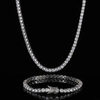CZ Tennis Chain Choker Necklace