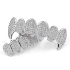 Iced Out Vampire CZ Micro Pavé Grillz
