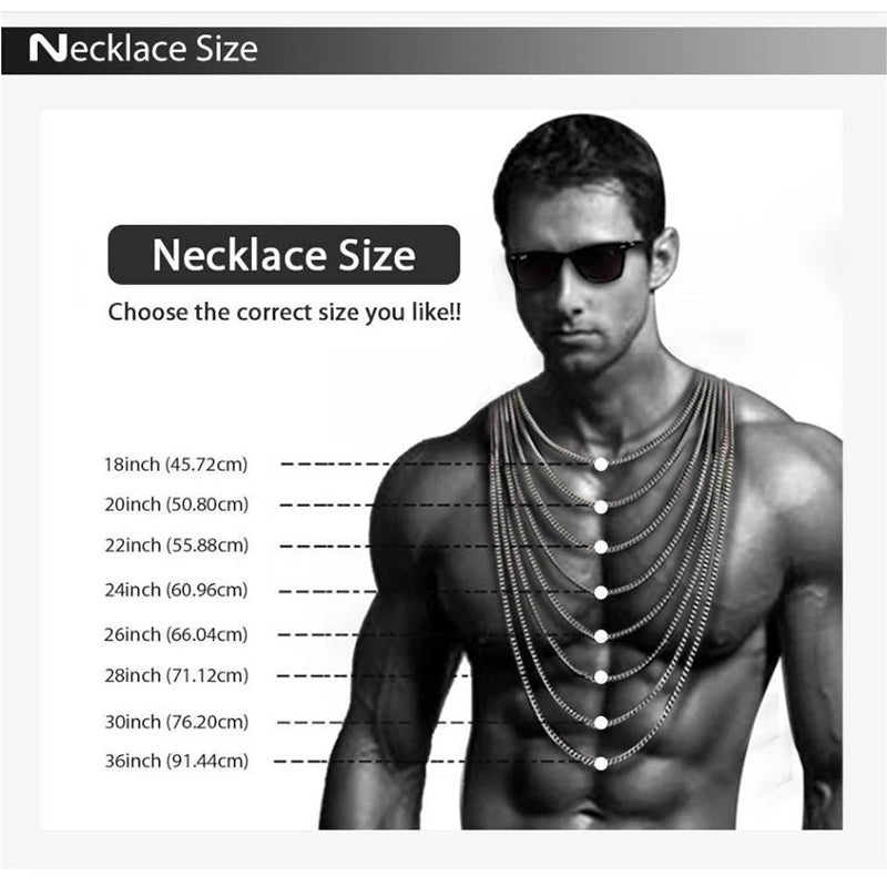 Silver-Plated Stainless Steel Cuban Link Choker Necklace