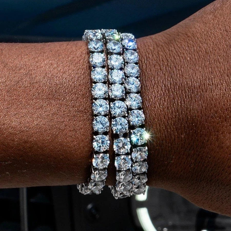 Copper CZ Tennis Bracelet
