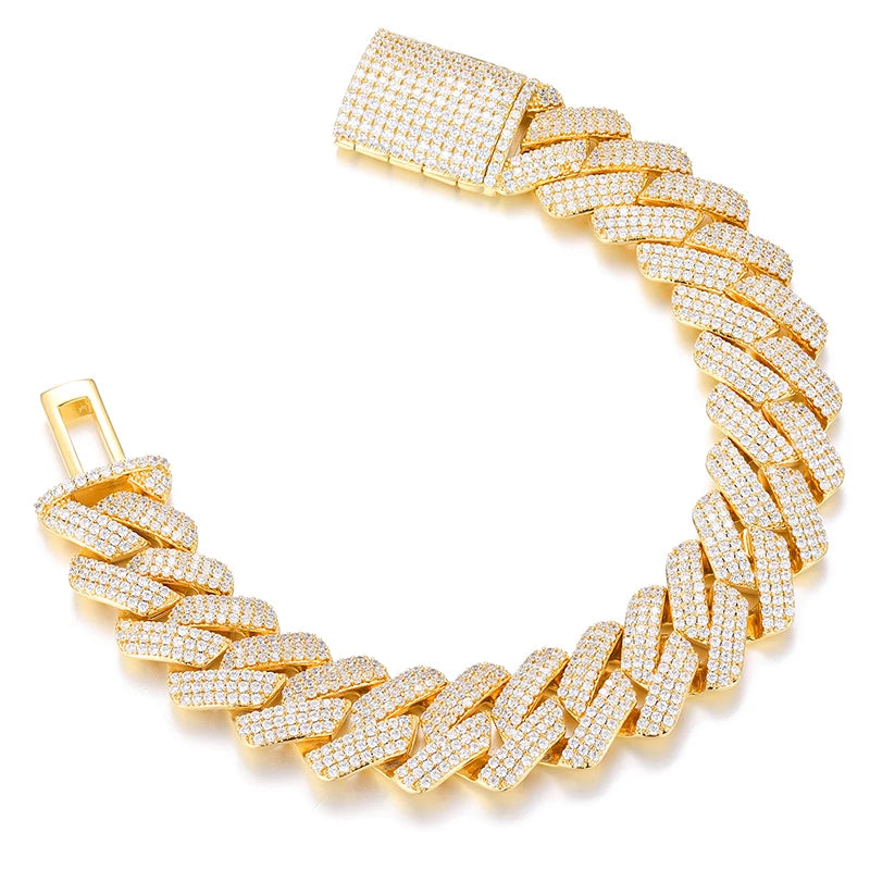 Miami Curb Link Cubic Zirconia Chain
