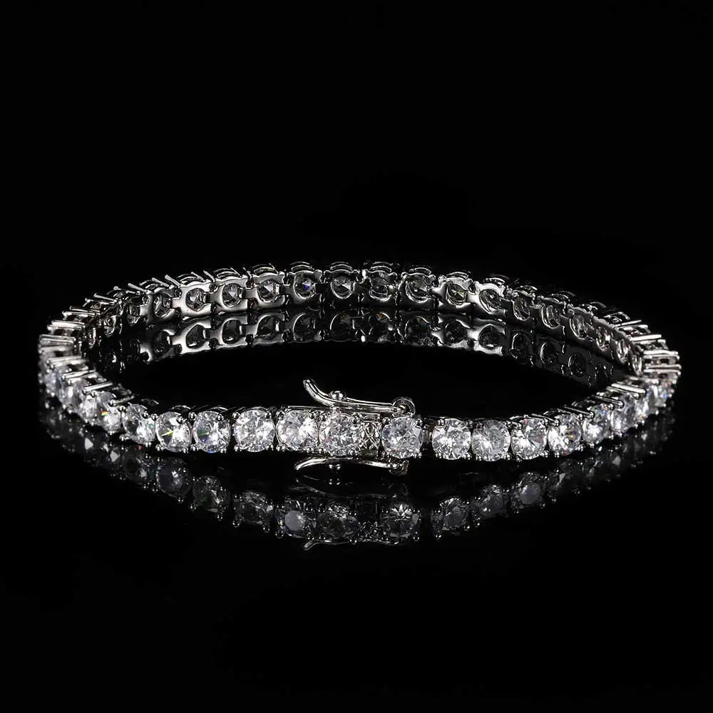 CZ Tennis Chain Choker Necklace