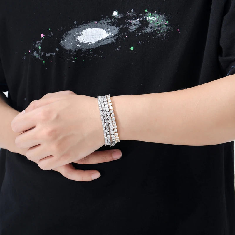 Copper CZ Tennis Bracelet
