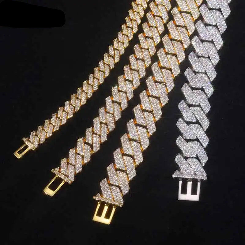 Miami Curb Link Cubic Zirconia Chain