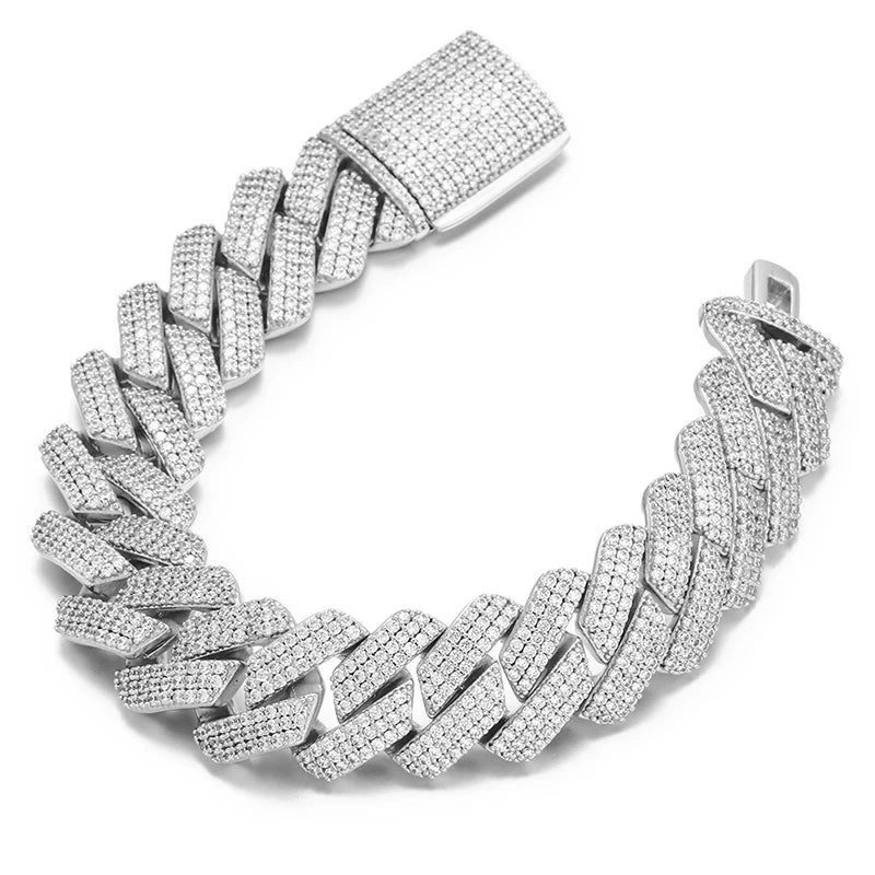 Miami Curb Link Cubic Zirconia Chain