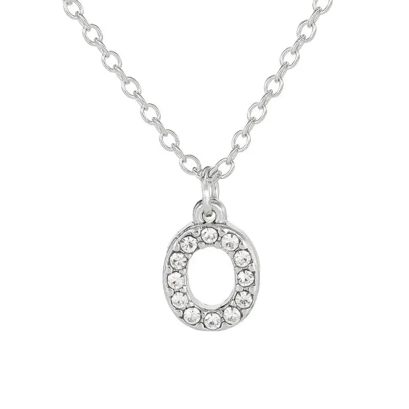 A-Z Initial Letter Charm Pendant Necklace