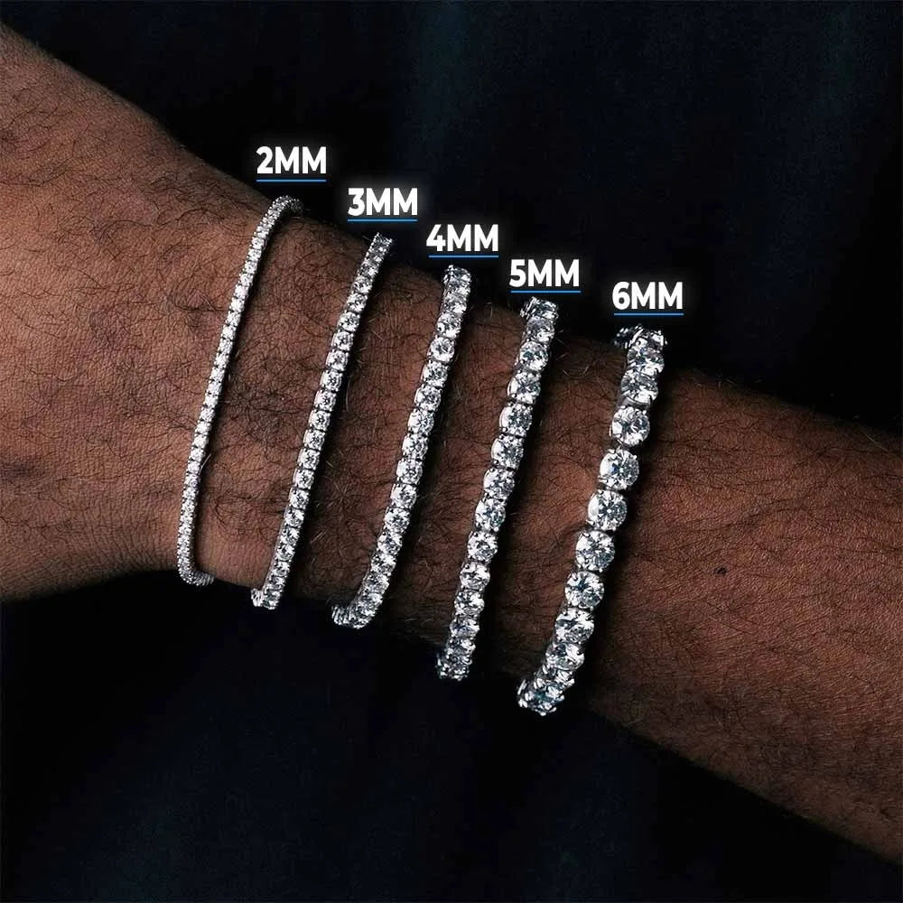 CZ Tennis Chain Choker Necklace