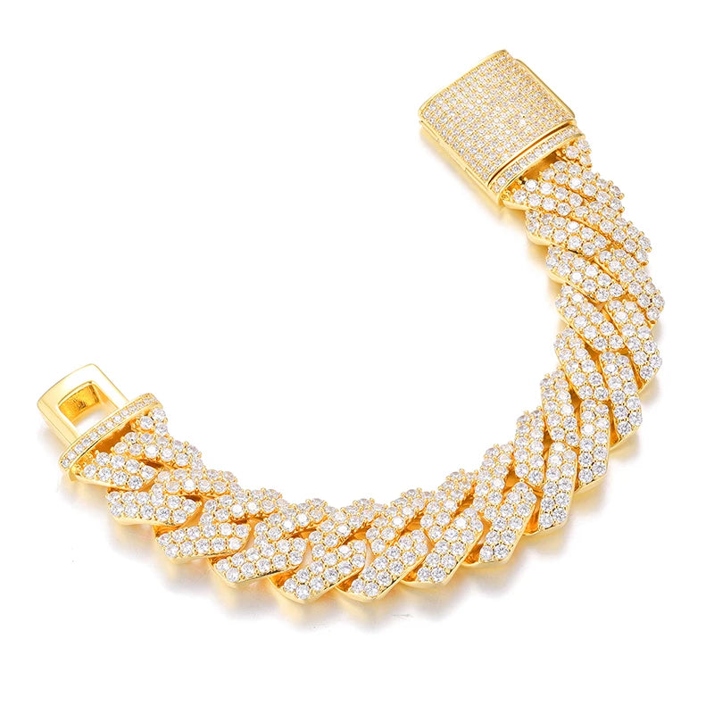 Miami Curb Link Cubic Zirconia Chain