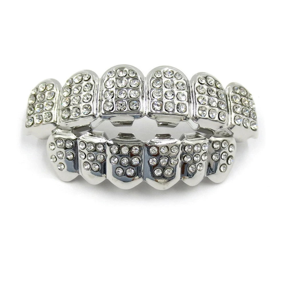 Iced Out Full CZ Grillz