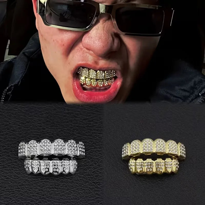 Iced Out Full CZ Grillz