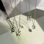A-Z Initial Letter Charm Pendant Necklace