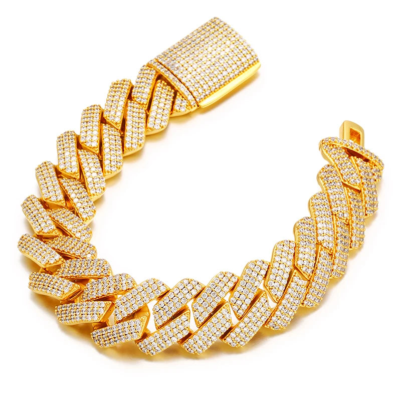 Miami Curb Link Cubic Zirconia Chain