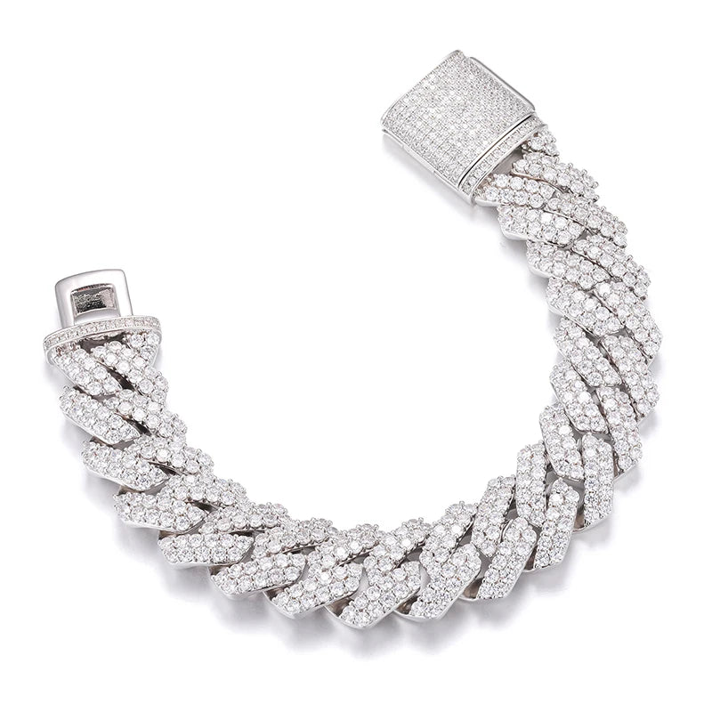 Miami Curb Link Cubic Zirconia Chain