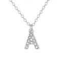 A-Z Initial Letter Charm Pendant Necklace