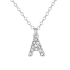 A-Z Initial Letter Charm Pendant Necklace