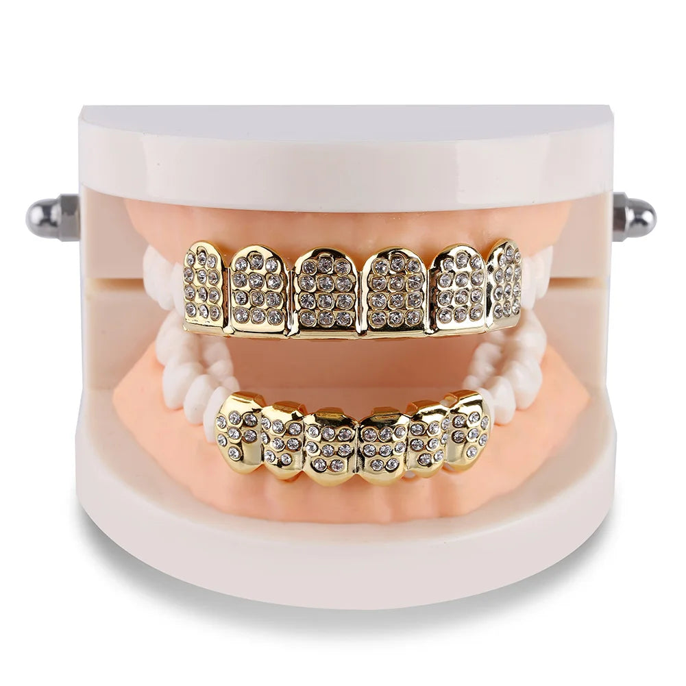 Iced Out Full CZ Grillz