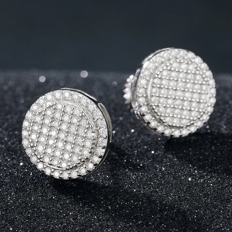 VVS1 Moissanite Stud Earrings