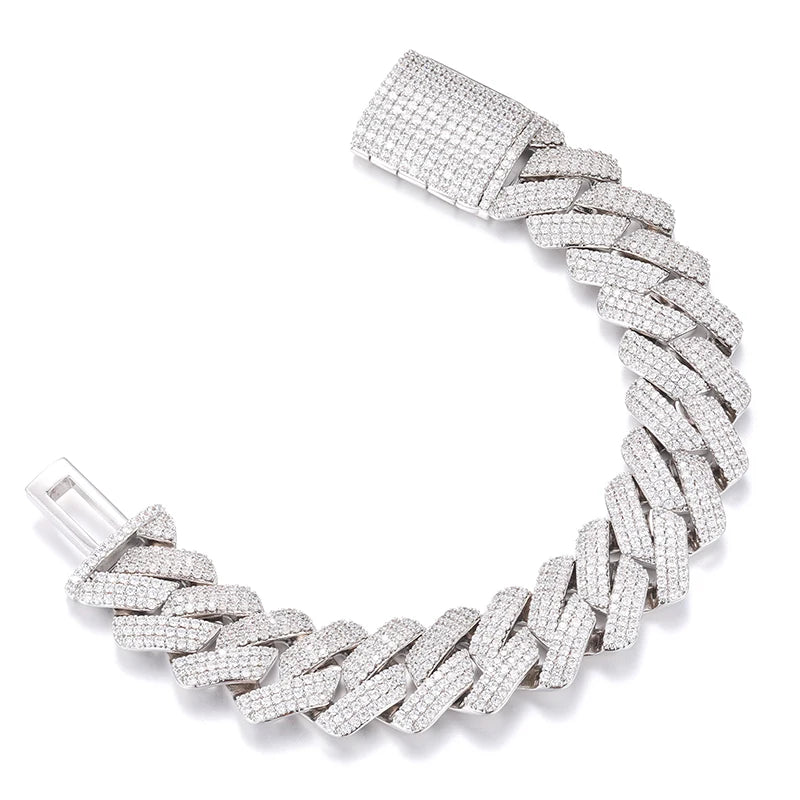 Miami Curb Link Cubic Zirconia Chain
