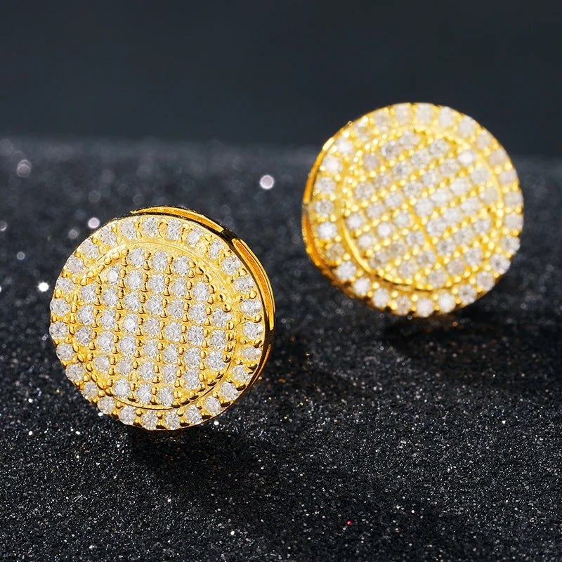 VVS1 Moissanite Stud Earrings