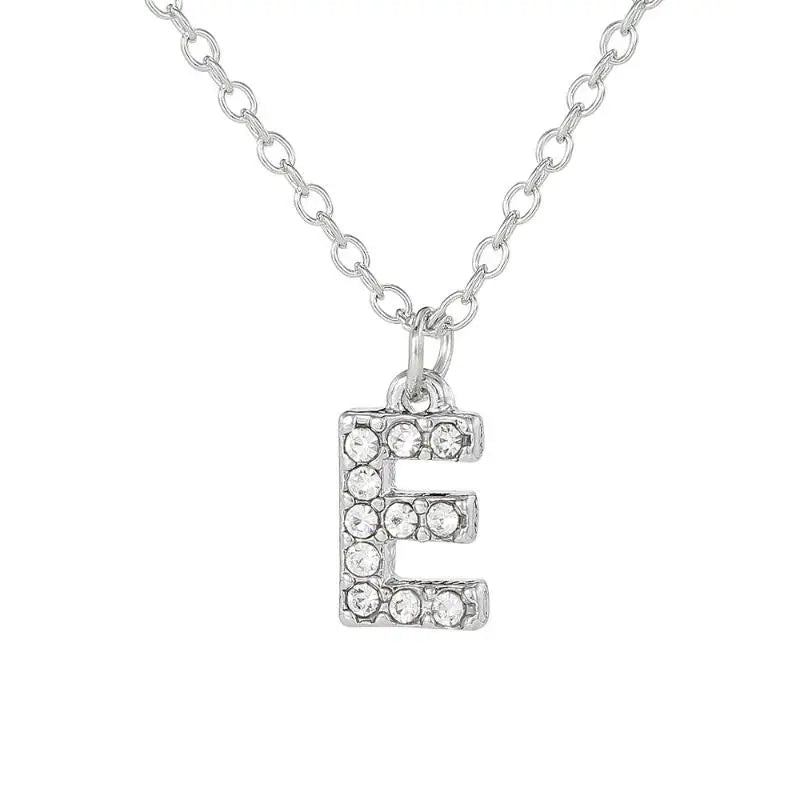 A-Z Initial Letter Charm Pendant Necklace