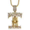 Hiphop Deathrow Records stainless steel Pendant Necklaces