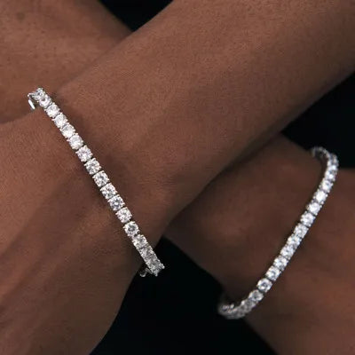 Copper CZ Tennis Bracelet