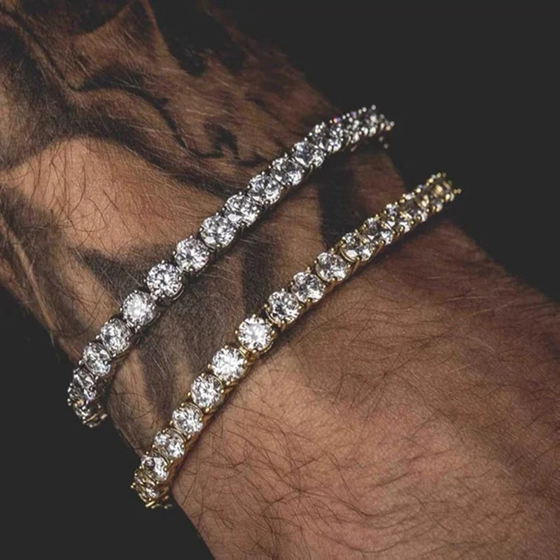 Copper CZ Tennis Bracelet
