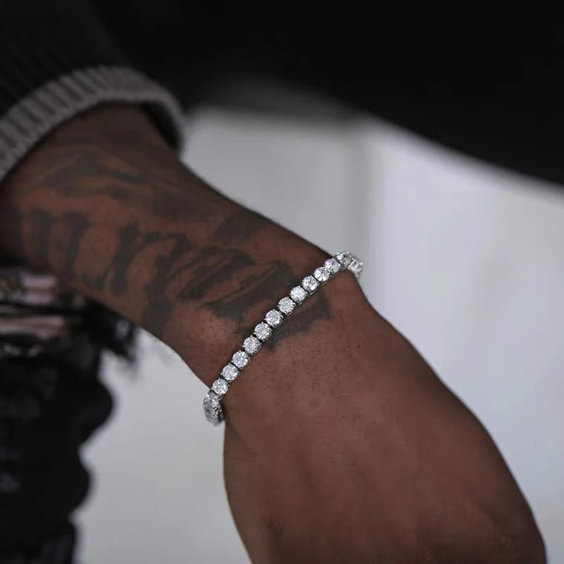 Copper CZ Tennis Bracelet