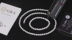 925 Silver VVS1 Moissanite Cuban Chain Necklace