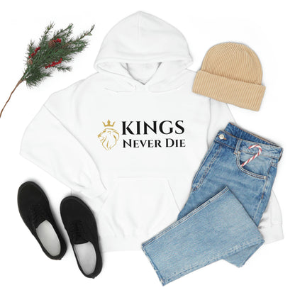 Unisex Kings Never Die Hooded Sweatshirt