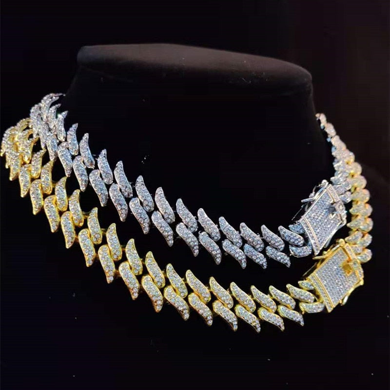 Iced Out Emperor Necklace & Bracelet