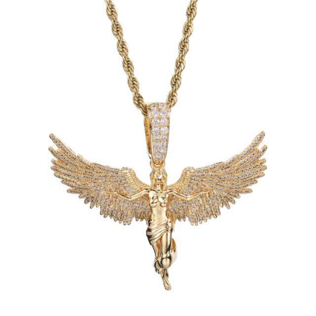 Iced Out Isis Goddess Necklaces