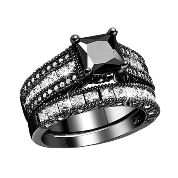 Made For Each Other's | Black Stainless Steel Engagement Set - Image 6