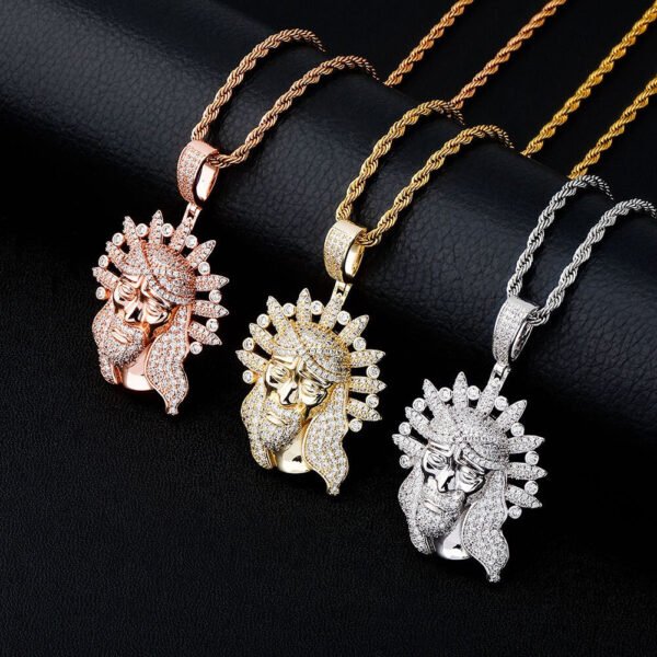 Iced Out Jesus Pendants & Necklaces