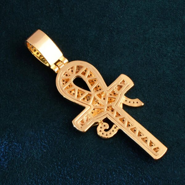 Eye of Horus Ankh Cross Pendant Necklace - Image 9