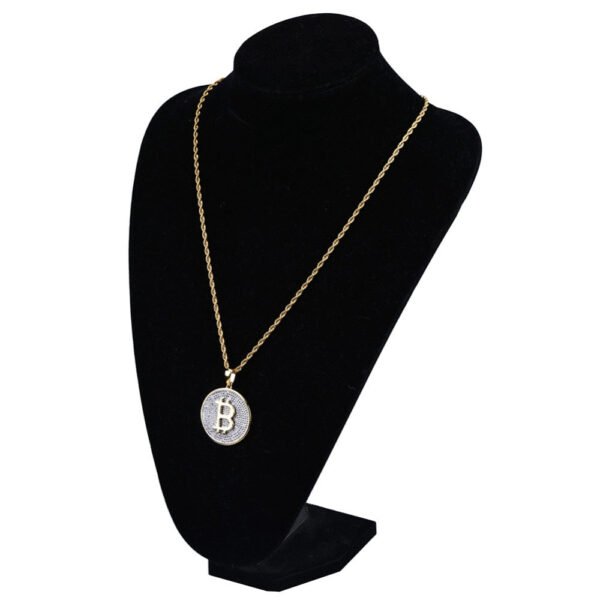 Iced Out Bitcoin Pendant Necklace | LIMITED EDITION - Image 10