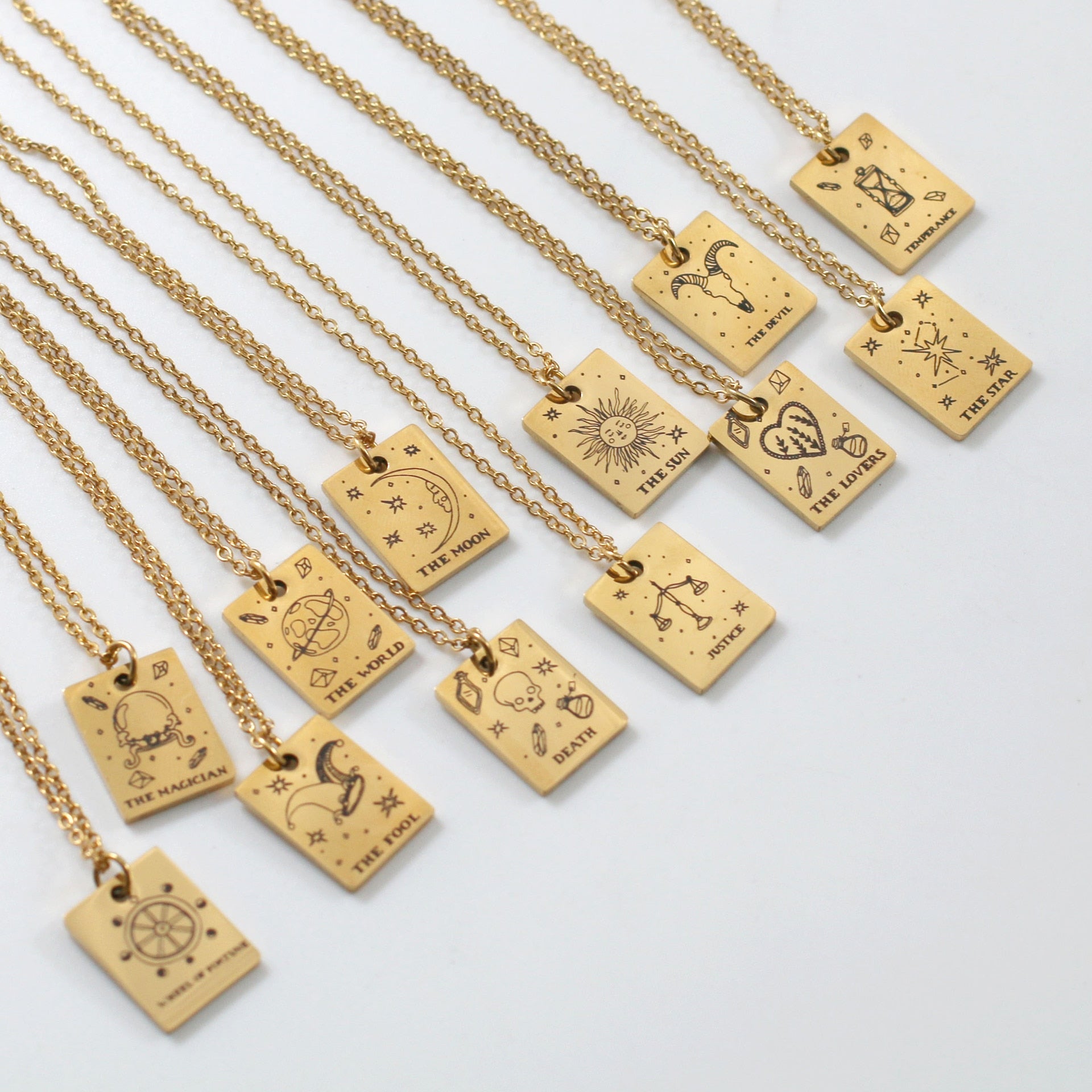 Vintage Tarot Cards Necklace - Image 4
