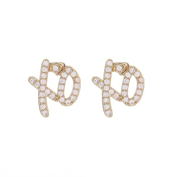 Iced Out Hoop Earrings Hypoallergenic - Image 44