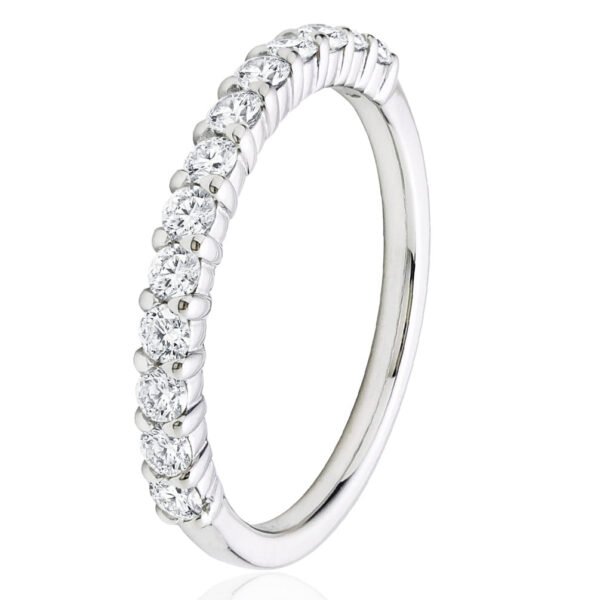 Eternity Half Lab-Diamond Wedding Band - Image 5