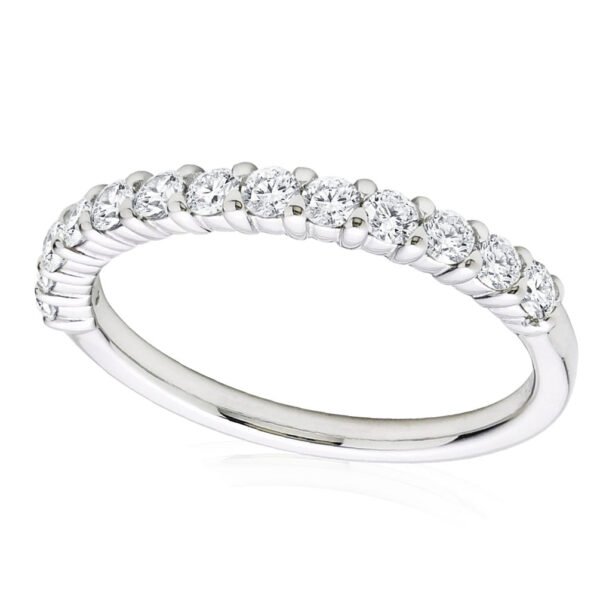 Eternity Half Lab-Diamond Wedding Band