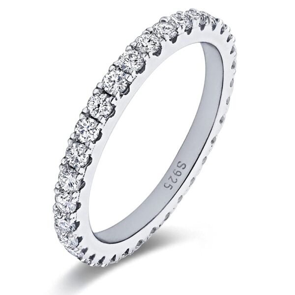 Full Lab-Diamond Eternity Wedding Band