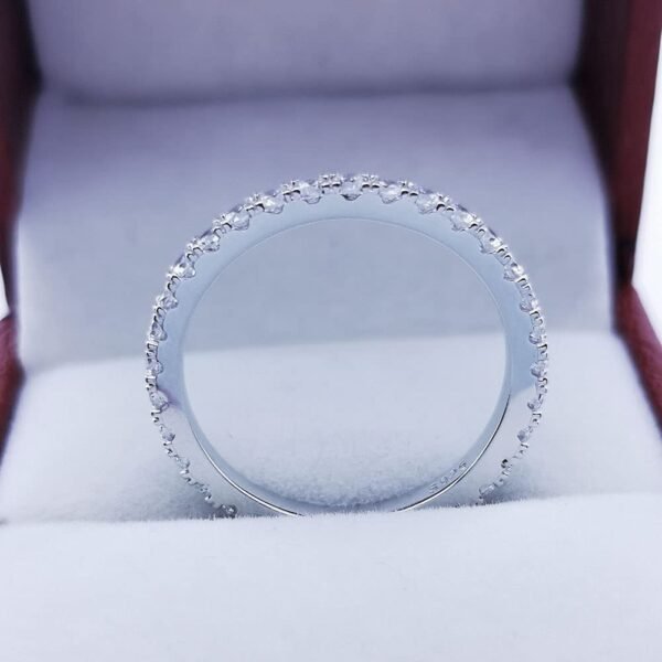 Full Lab-Diamond Eternity Wedding Band - Image 6