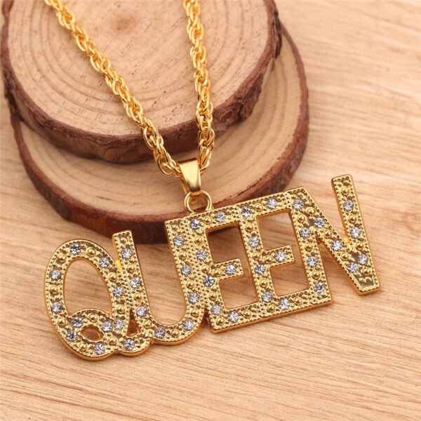 King & Queen Pendant Necklace - Image 6