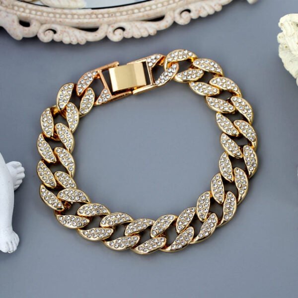 Gold Silver Cuban Anklets - Image 25