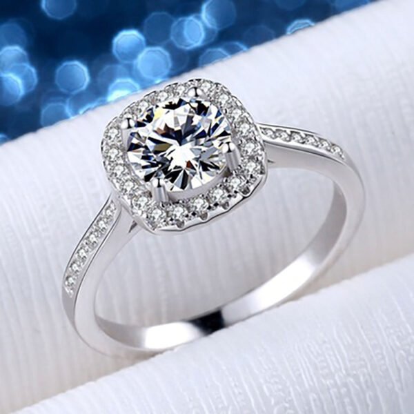 Eternity Moissanite Wedding Ring