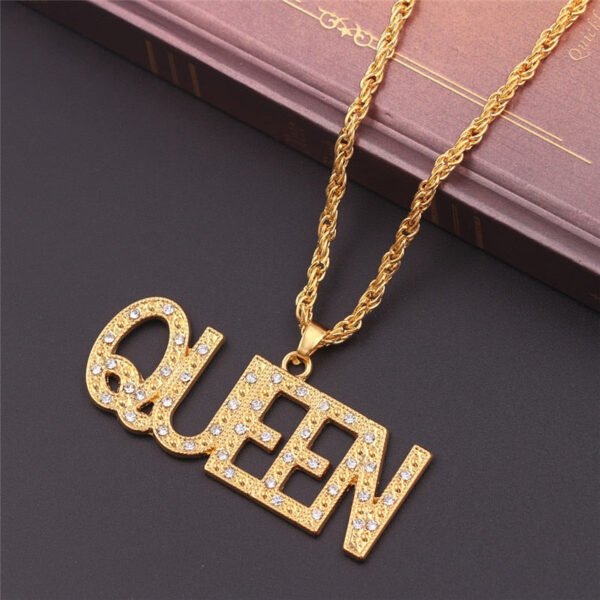 King & Queen Pendant Necklace - Image 2