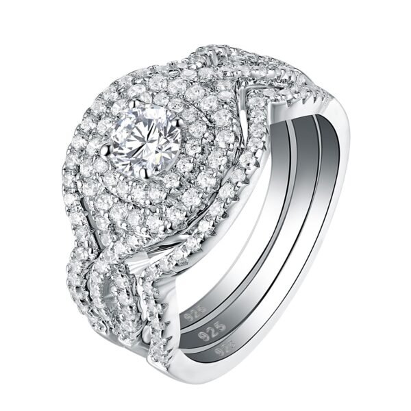 Ivy 3 Piece CZ Ring