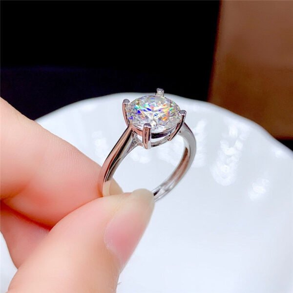 Lava Moissanite Ring - Image 4